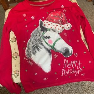 Horse Christmas Shirt